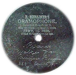 Berliner's Gramophone 253 Y